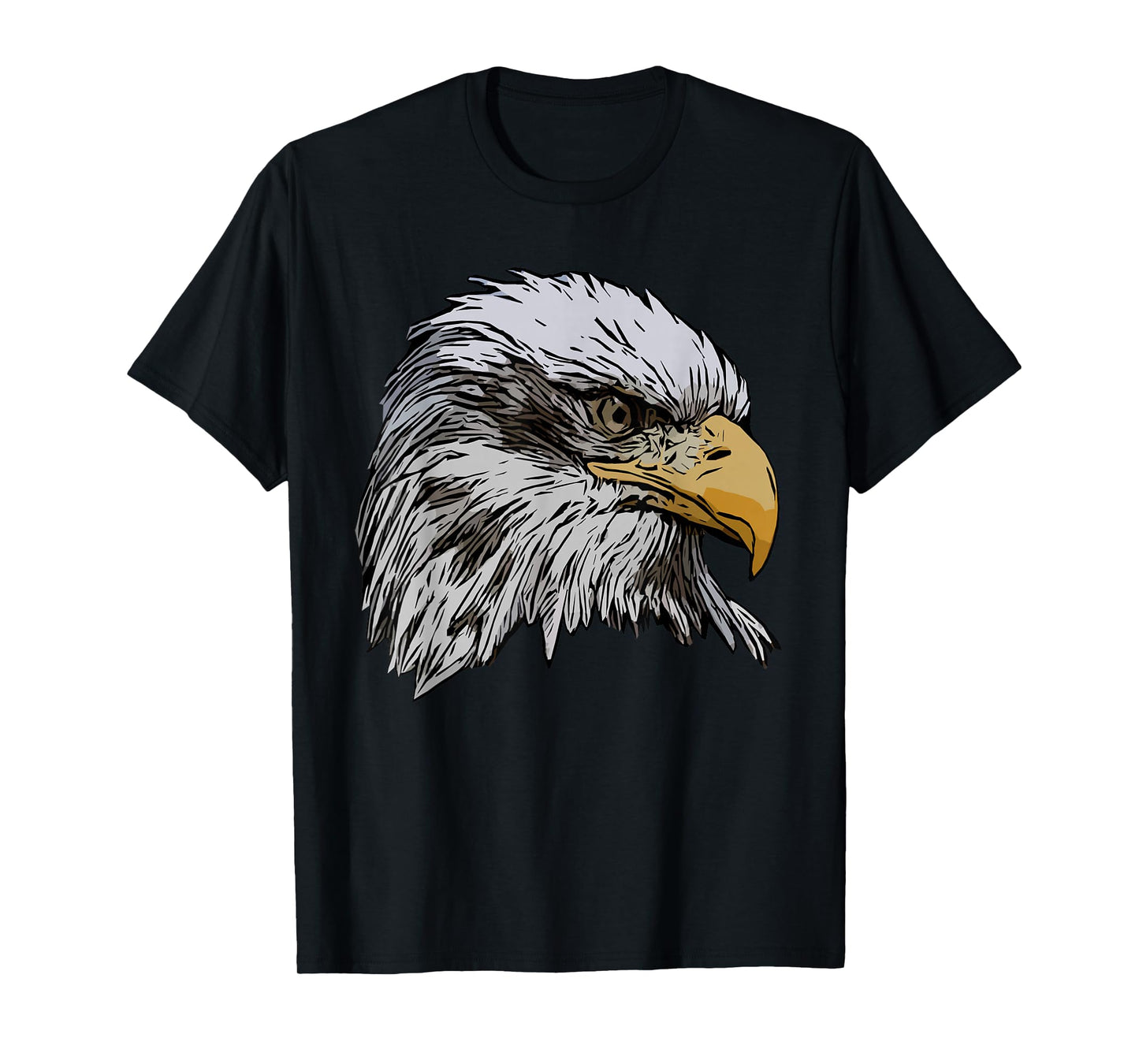 Bald Eagle Graphic American National Symbol Animal Design T-Shirt