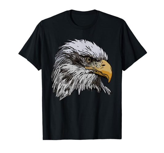 Bald Eagle Graphic American National Symbol Animal Design T-Shirt