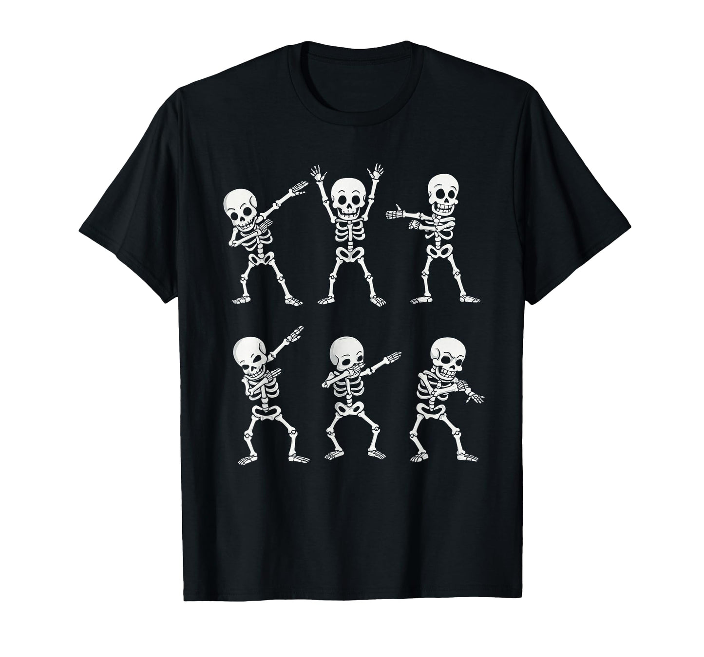 Dancing Skeletons Dance Challenge Halloween Girl Boys Kids T-Shirt