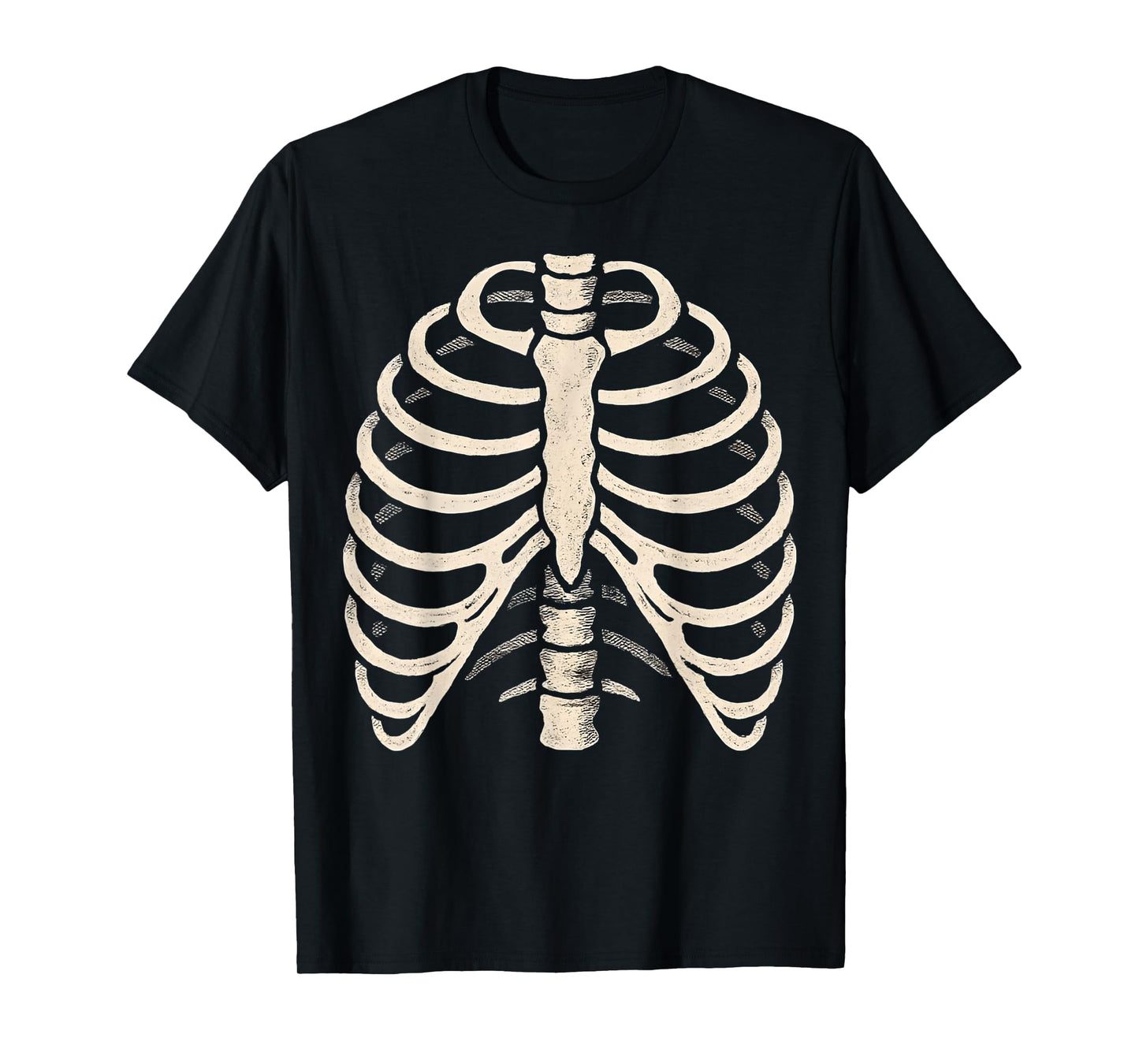 Skeleton Rib Cage Funny Costume Halloween 2025 Ribcage T-Shirt
