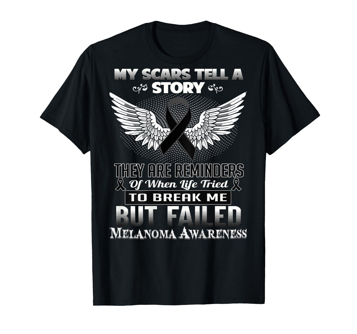 My scars tell a story. Melanoma Awareness Shirt T-Shirt