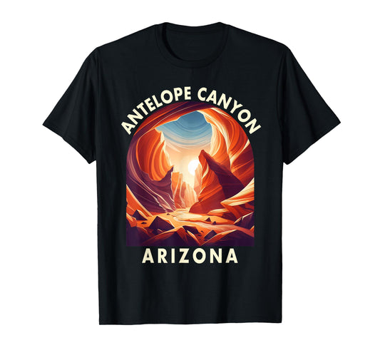 Antelope Canyon Exploring Travel Antelope Canyon Arizona T-Shirt