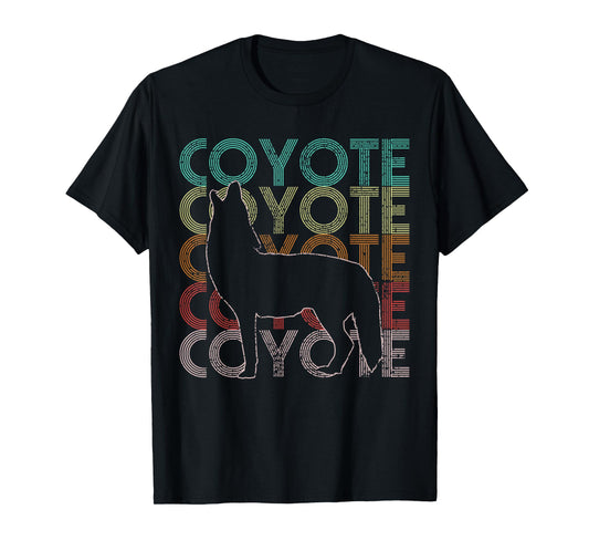 Coyote Retro Vintage T-Shirt