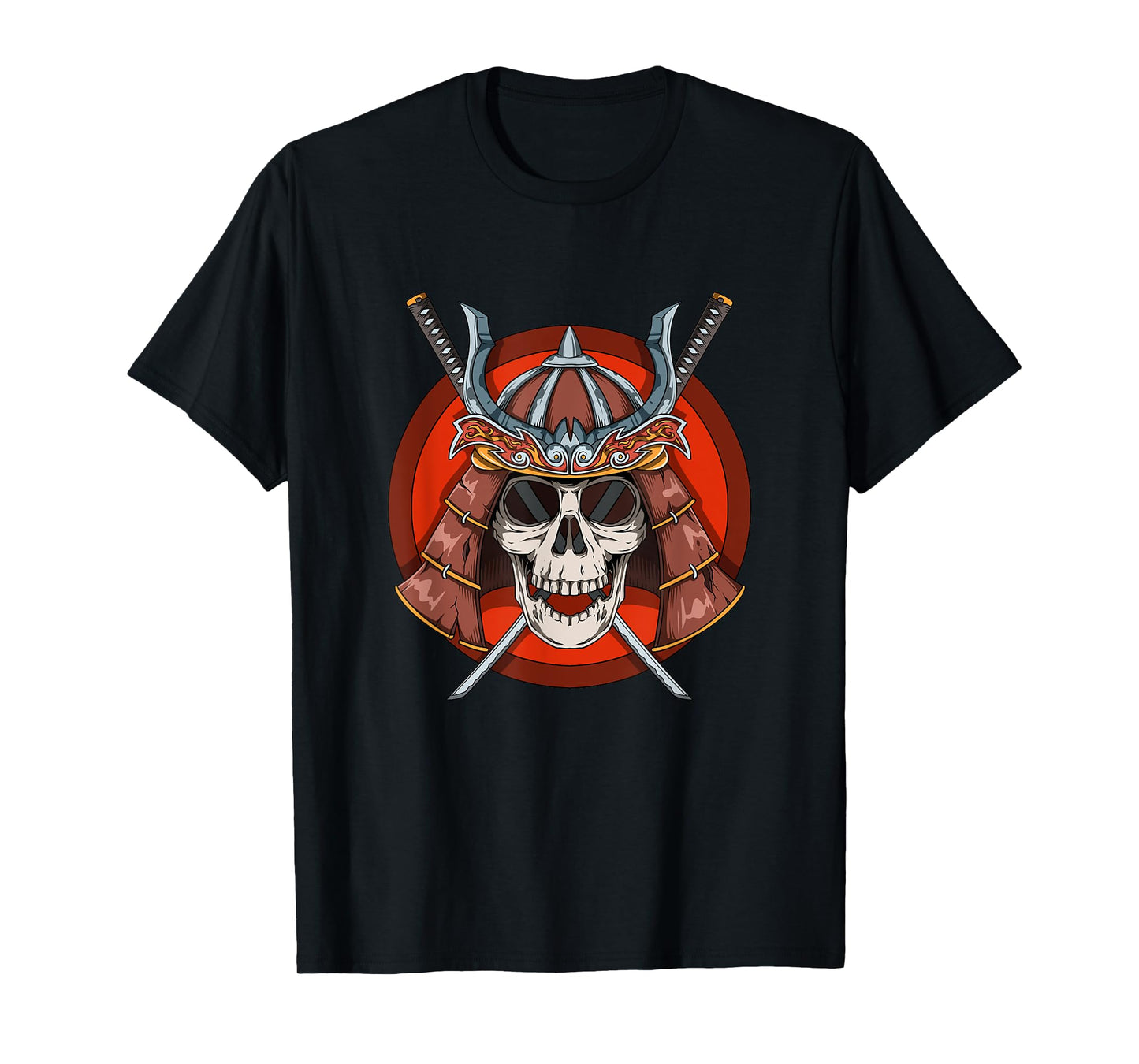 Samurai Skeleton Japanese T-Shirt