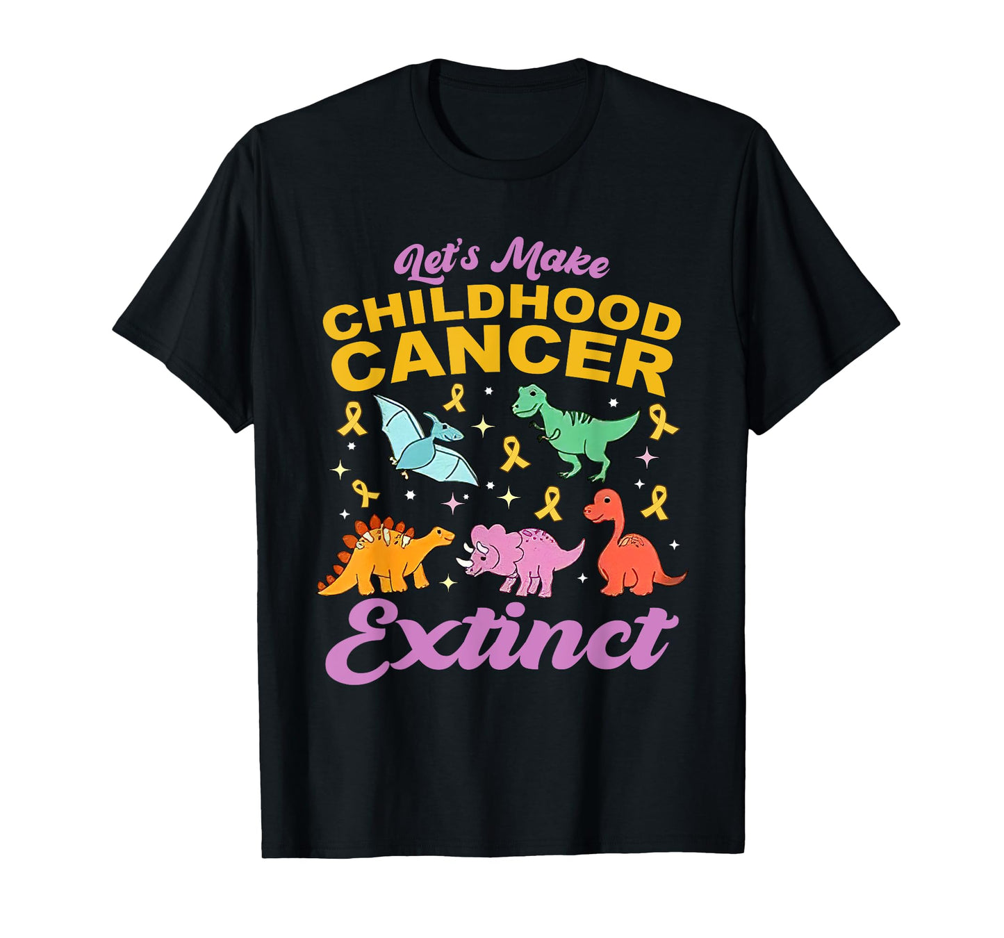 Making Childhood Cancer Extinct PEDS ONC Pediatric Oncology T-Shirt