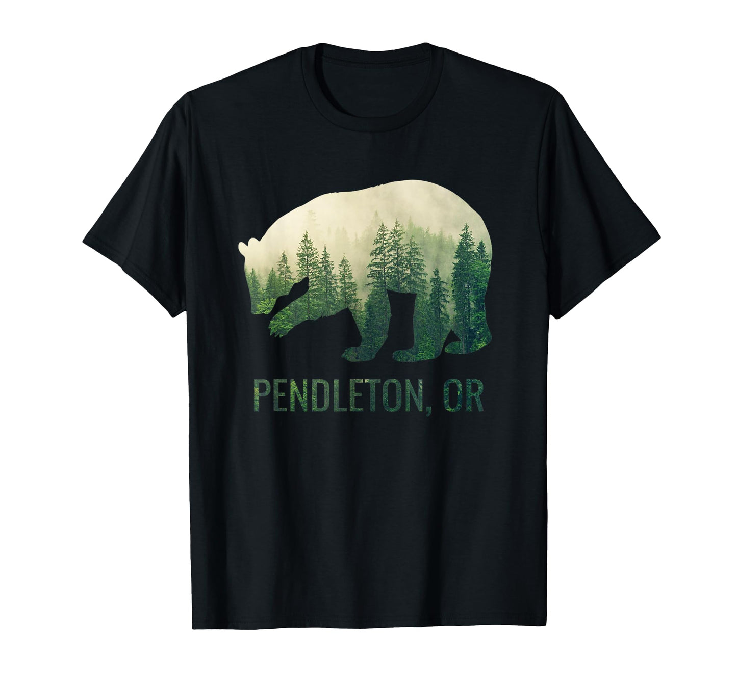 Pendleton Bear State Of Oregon Pacific NW Wildlife T-Shirt
