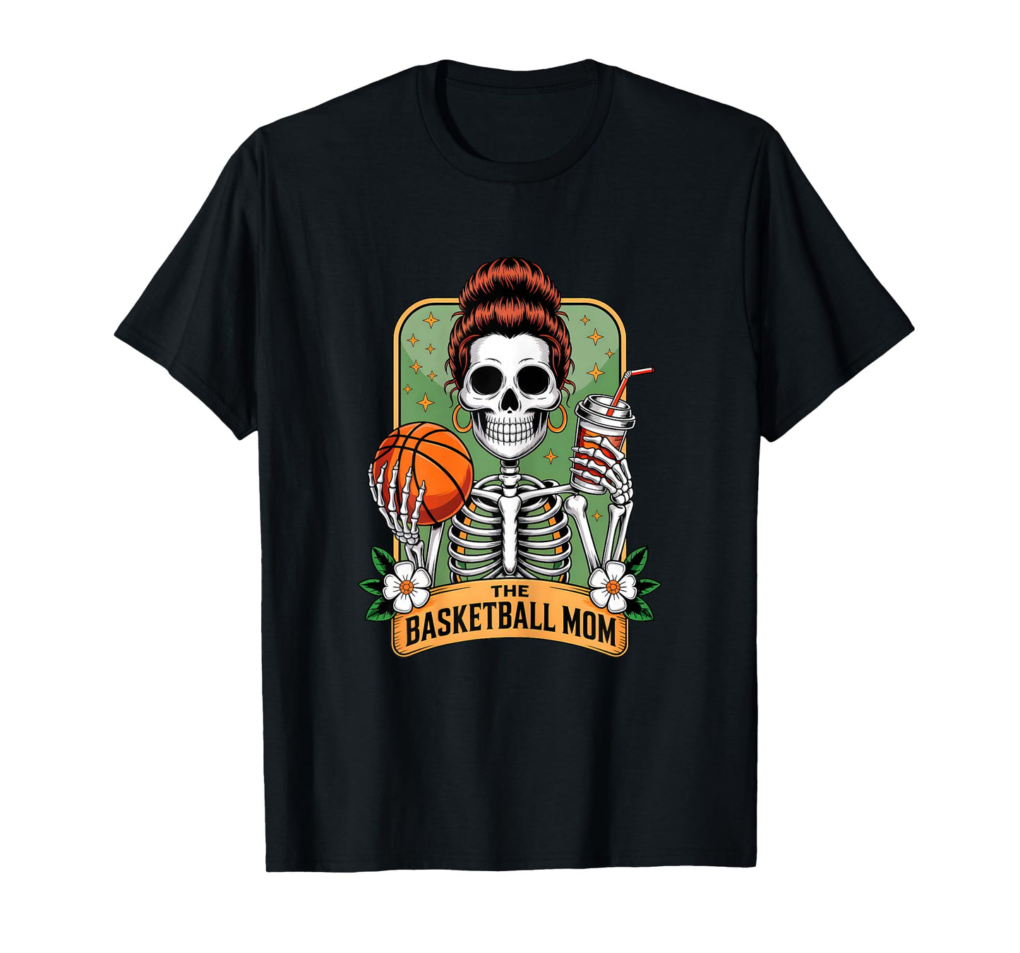 The Baseball Mom Tarot Card Skeleton Game Day Proud Moms T-Shirt