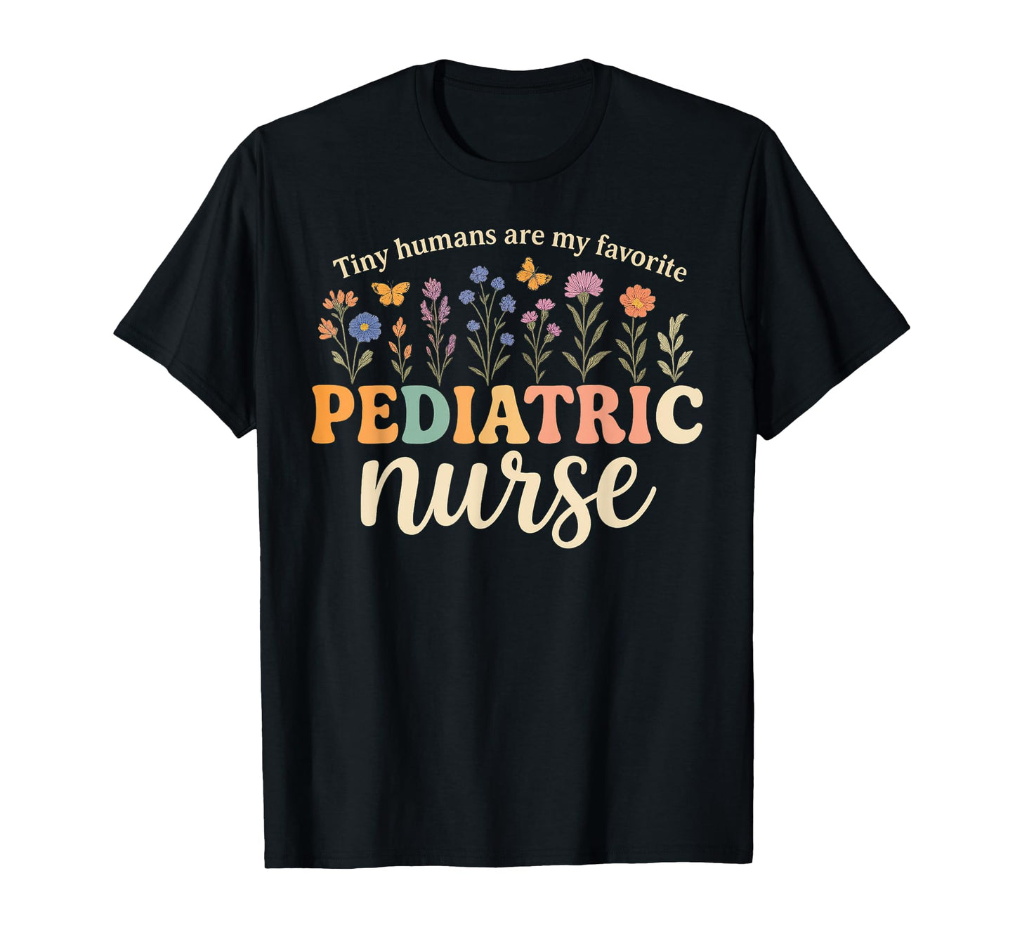 Funny Pediatric Nurse Practitioner Cute Pediatric Nursing T-Shirt