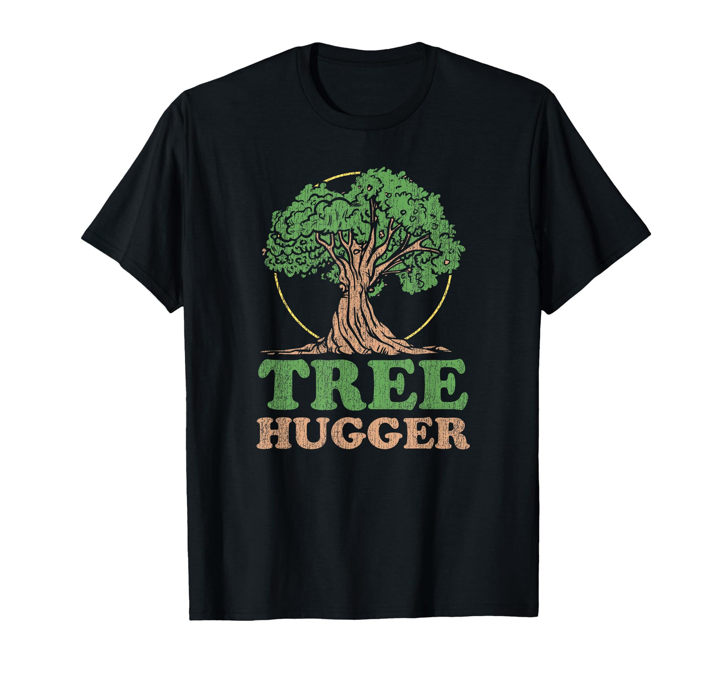 Tree Hugger Retro Vintage Environmental Nature Lover T-Shirt