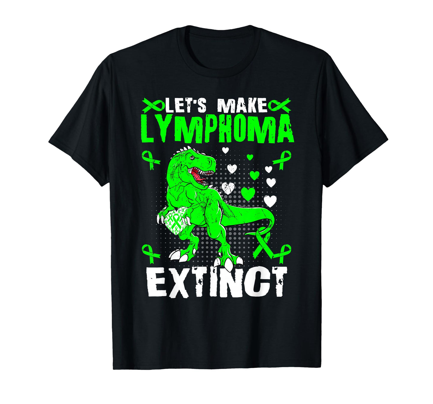 Non Hodgkins Lymphoma Awareness Trex for Kids Boys T-Shirt