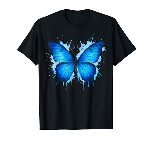 Ulysses Butterfly Watercolor Boho Artistic Design T-Shirt