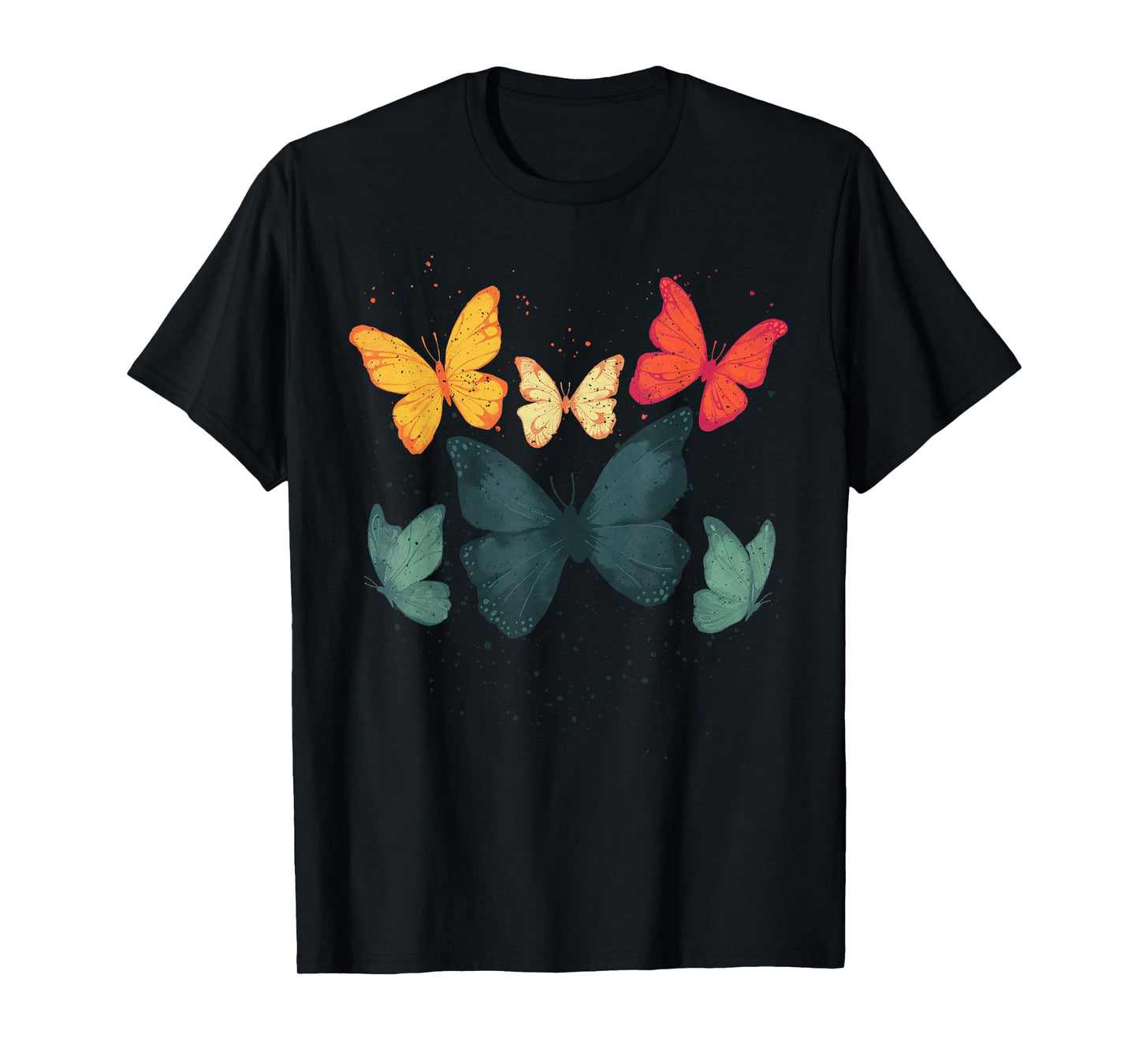 Cool Butterfly Art For Men Women Monarch Butterfly Lover T-Shirt