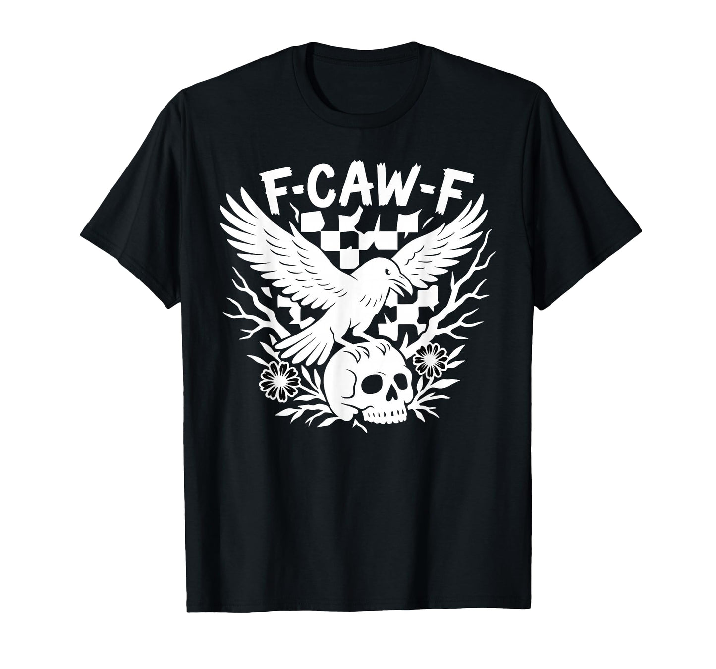 Halloween F Caw F Funny Trending Design T-Shirt