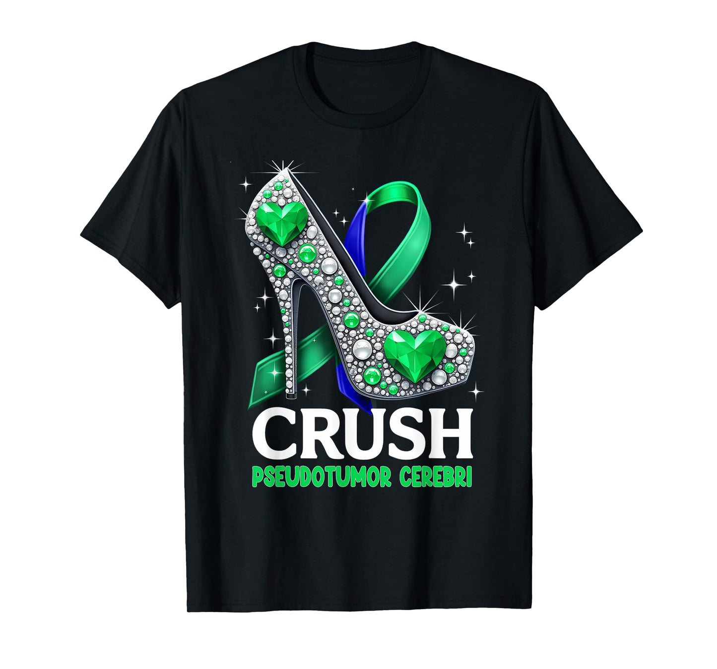 Girl Women Crush Pseudotumor Cerebri Awareness T-Shirt