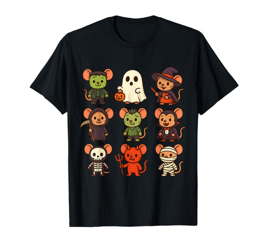 Cute Halloween Mice T-Shirt