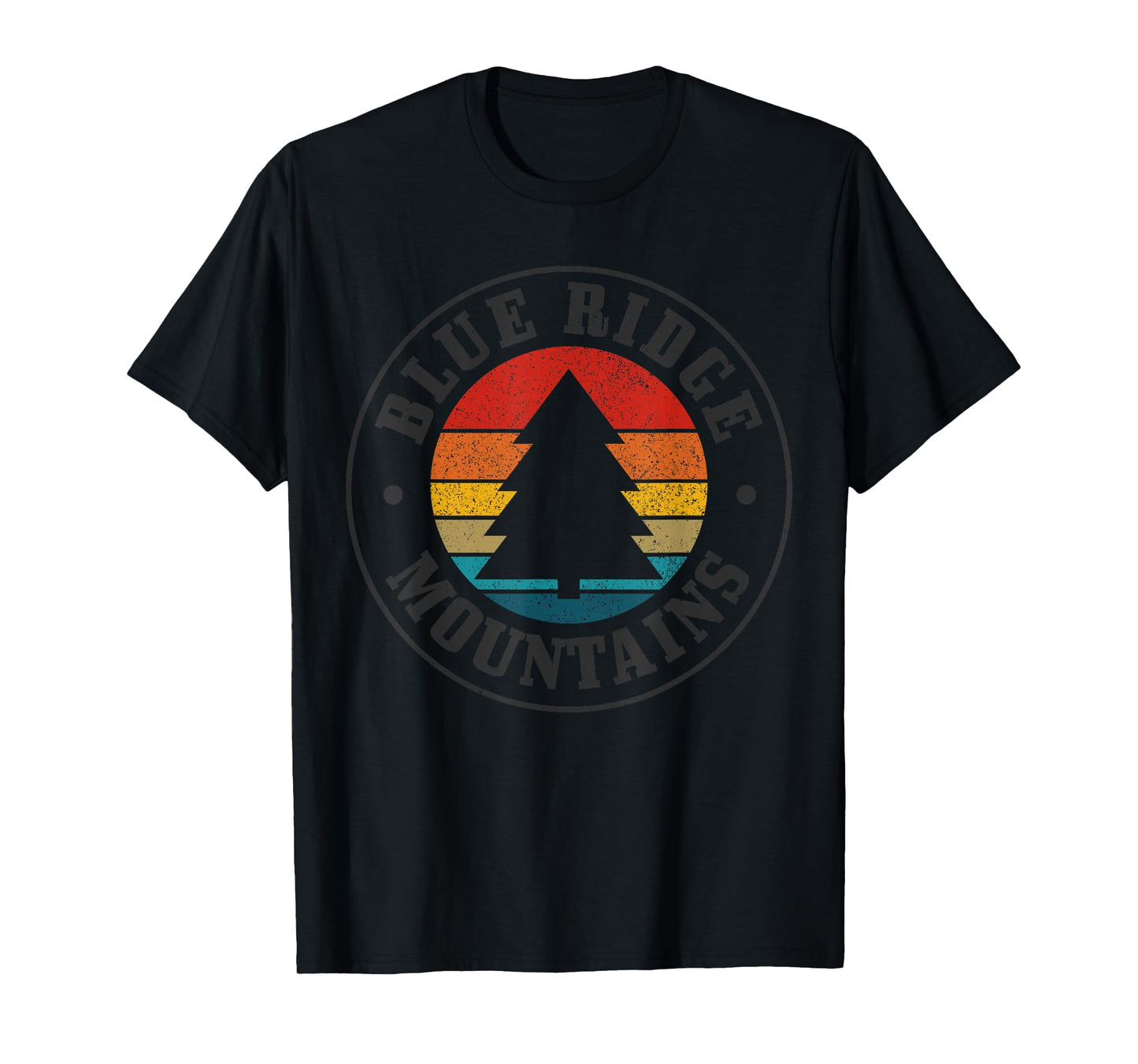 Blue Ridge Mountains Vintage Mountains USA America Souvenir T-Shirt