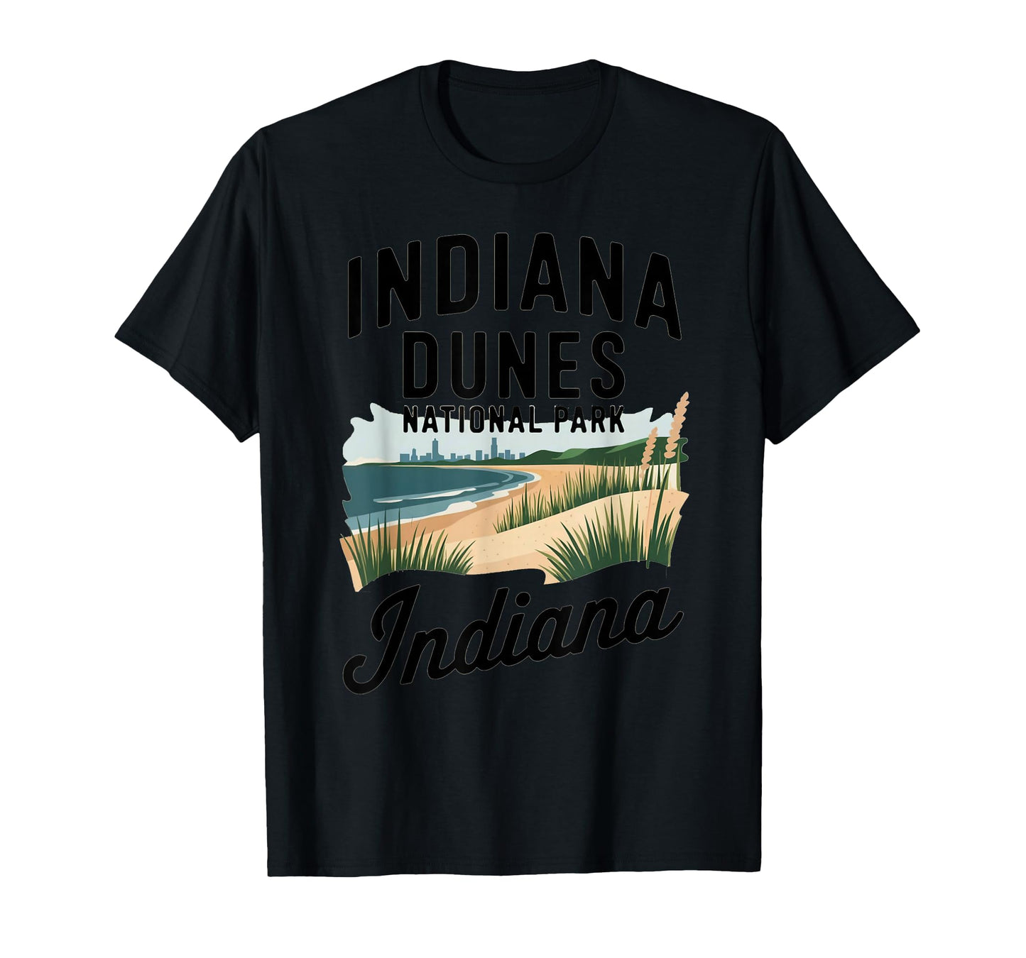 Indiana Dunes National Park Scenic Beach T-Shirt
