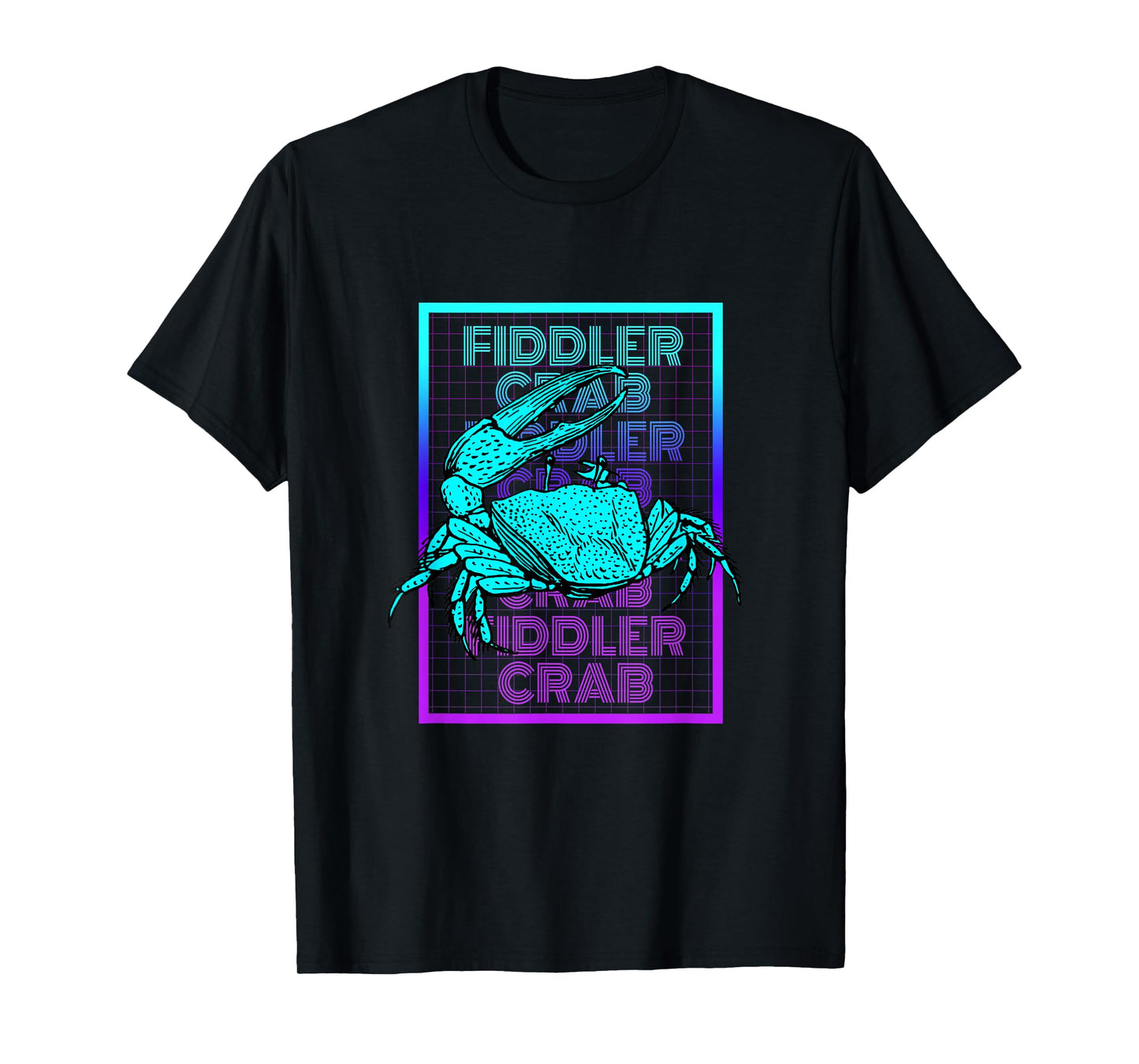 Fiddler Crab Vintage Retro Fiddler Crab T-Shirt