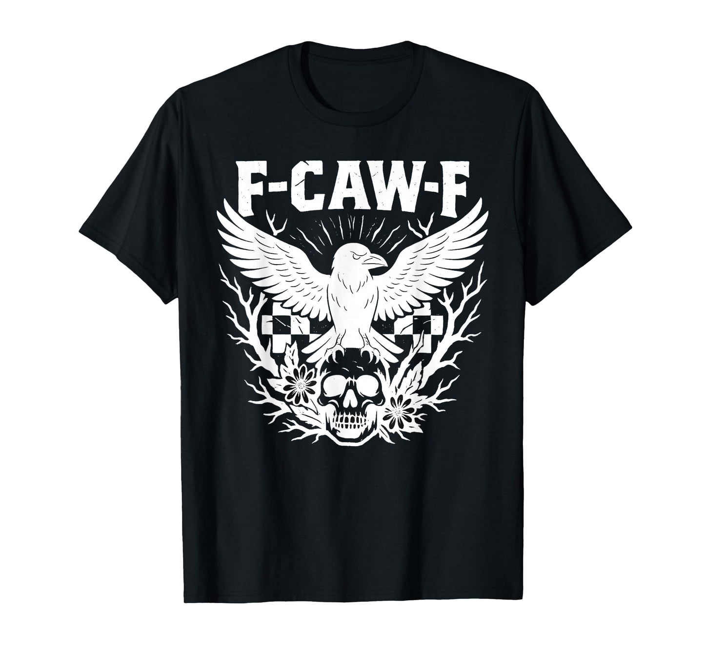 Halloween F Caw F Funny Trending Design T-Shirt
