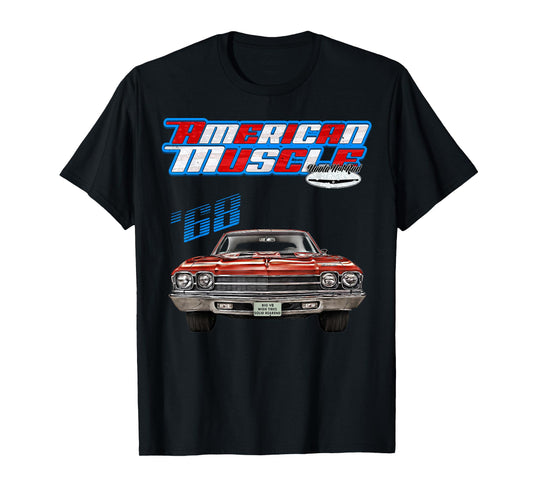 1968 Chevelle,Muscle Car,SS454,SS427,SS396,Hotrod,drag race T-Shirt
