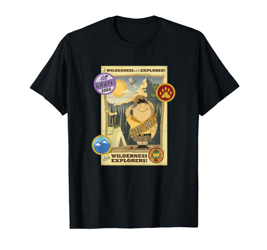 Disney Pixar Up Join The Wilderness Explorers Vintage Poster T-Shirt