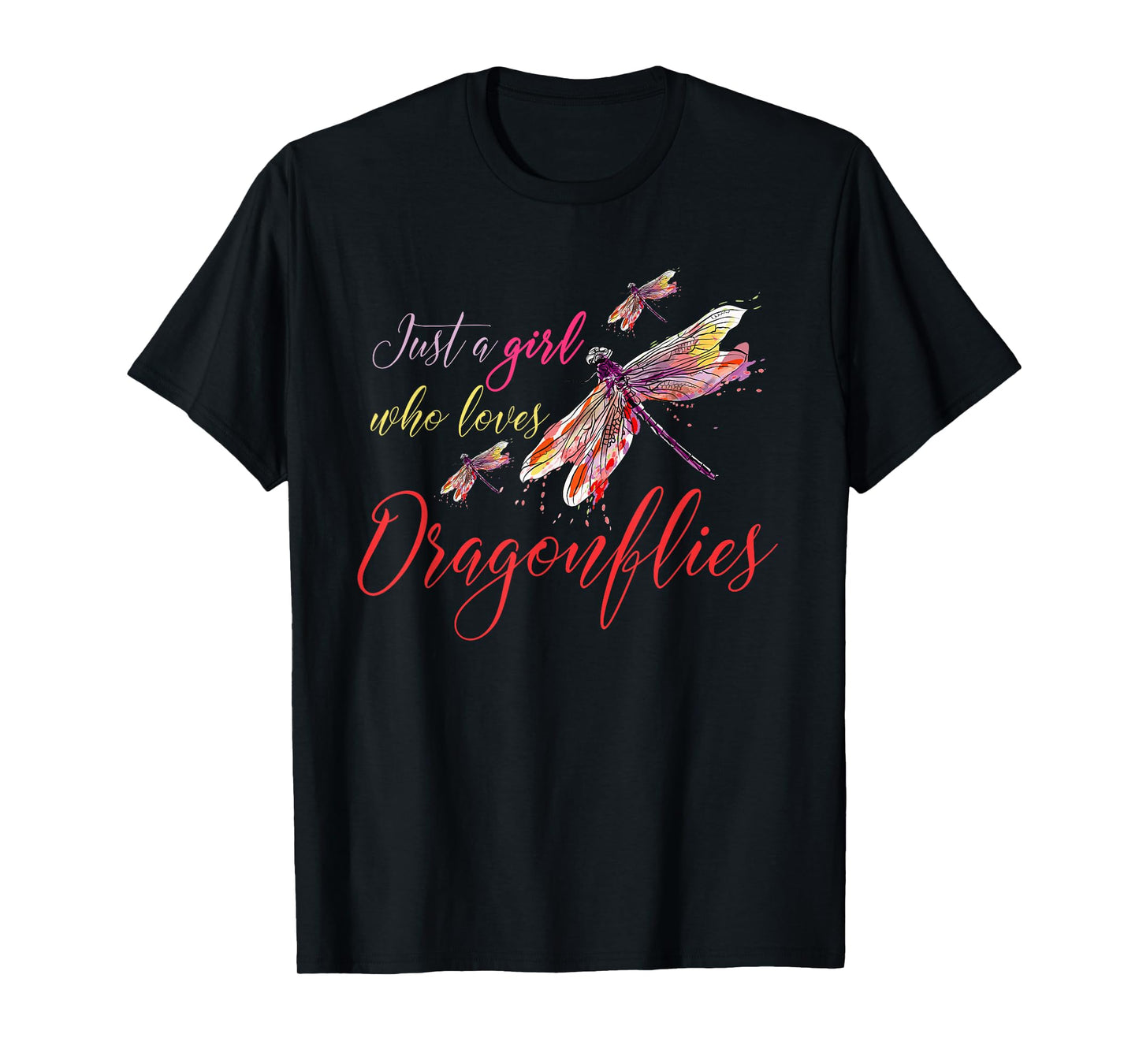 Dragonflies Animals Women Gift Idea Dragonfly T-Shirt