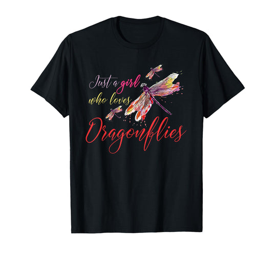 Dragonflies Animals Women Gift Idea Dragonfly T-Shirt