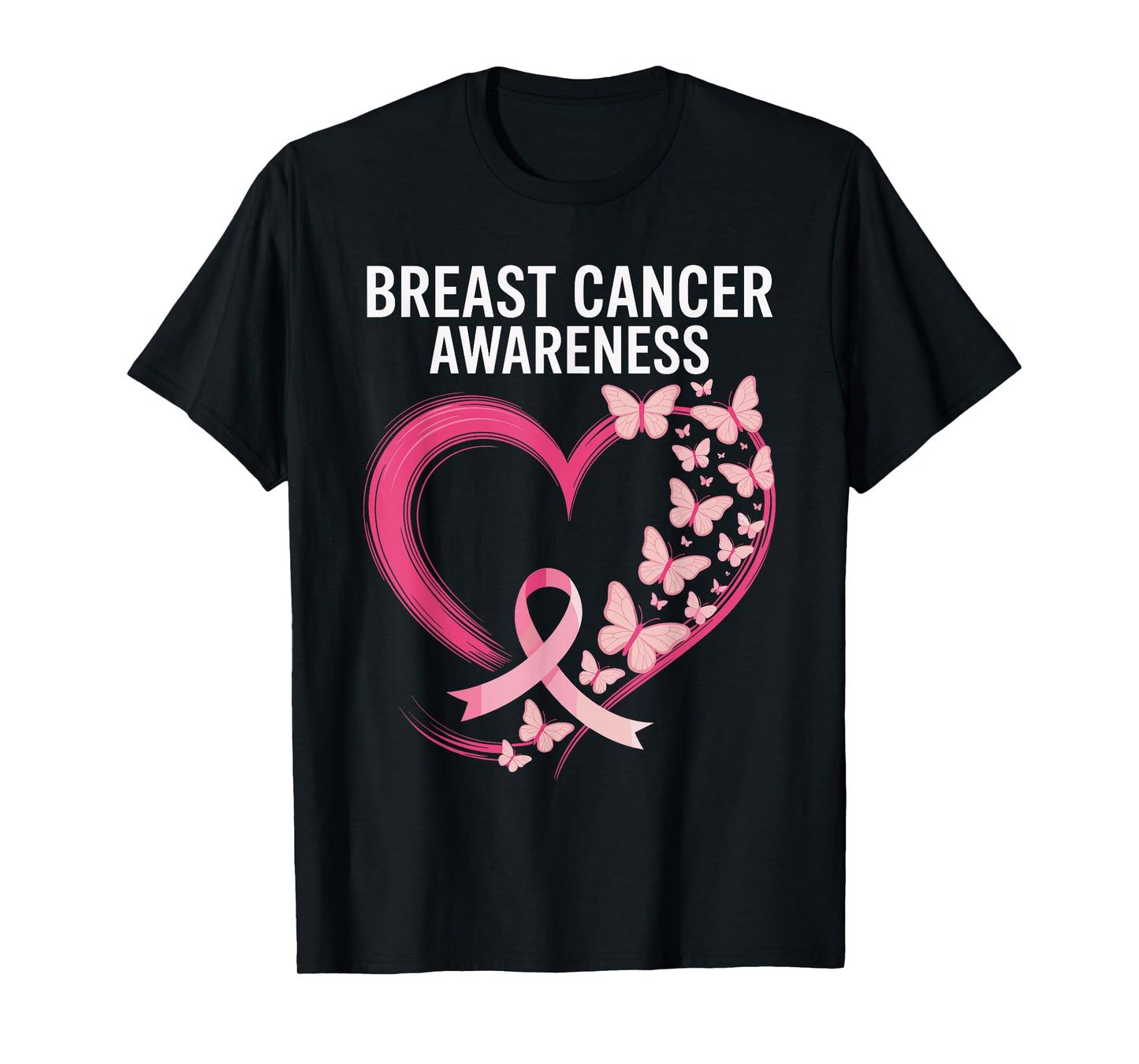 I Wear Pink For Breast Cancer Awareness T-Shirt