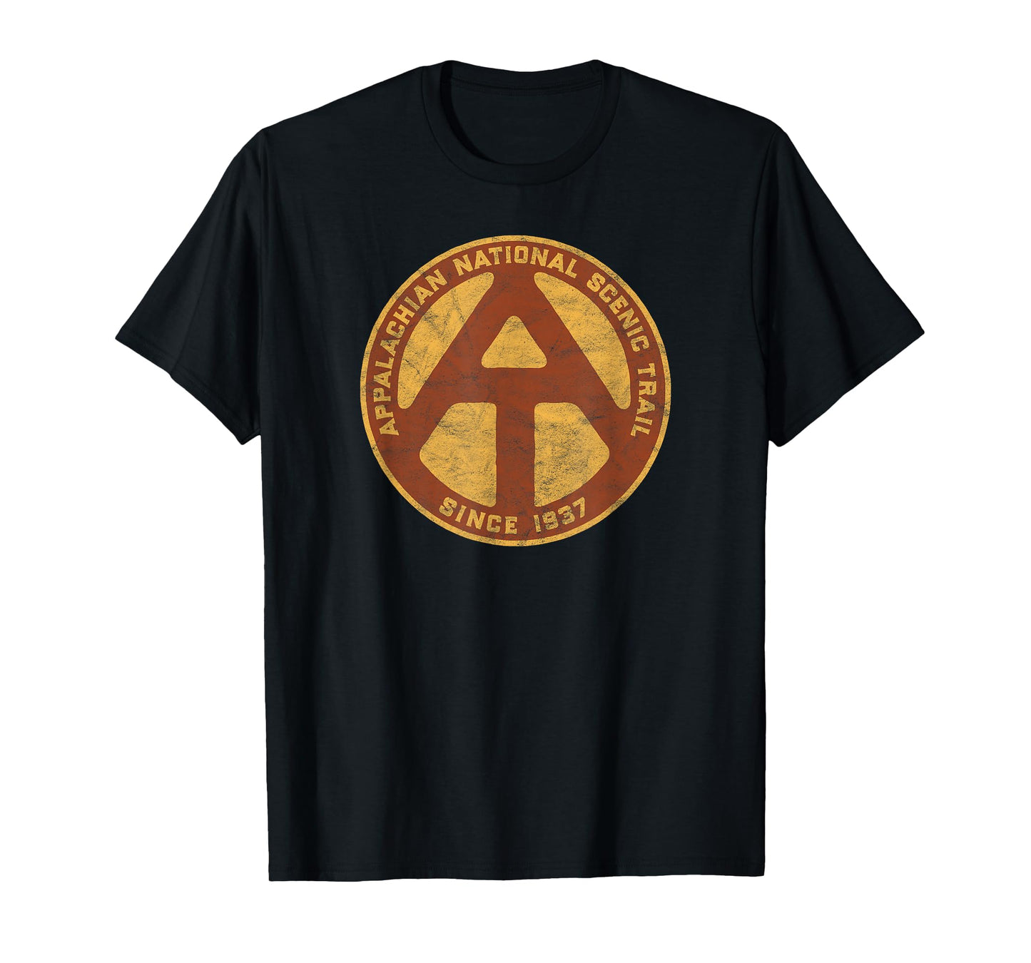 Appalachian Trail Marker Retro National Scenic Trail T-Shirt