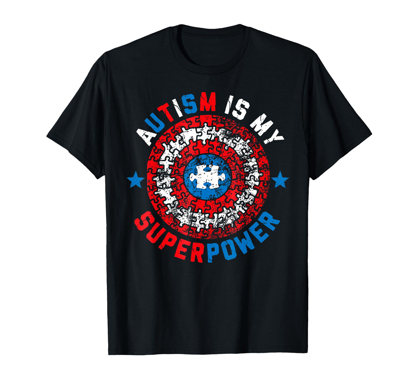 Autism Is My Superpower Autism Awareness Autistic For Boys T-Shirt