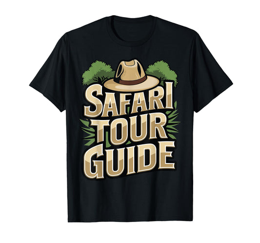 Costume Safari Tour Guide Africa Zoo Outfit Safari Tour T-Shirt