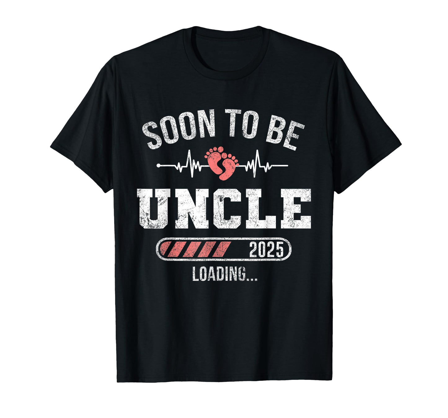 Soon To Be Uncle 2025 Loading For Pregnancy Announcement T-Shirt