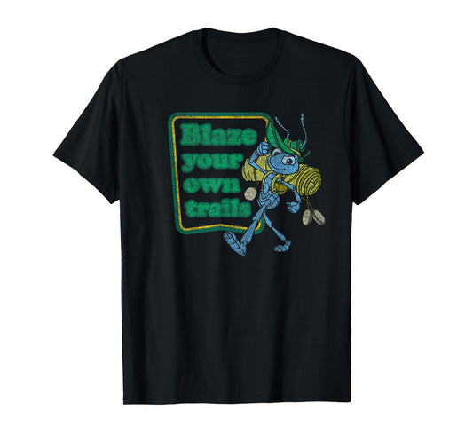 Disney PIXAR A Bug's Life Flik Blaze Your Own Trails T-Shirt