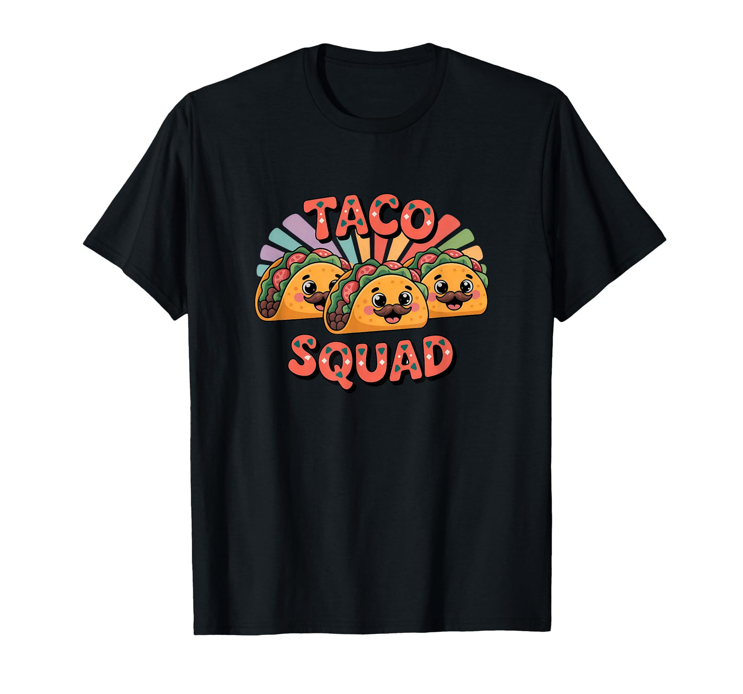 Taco Tuesday Squad Mexican Food T-Shirt