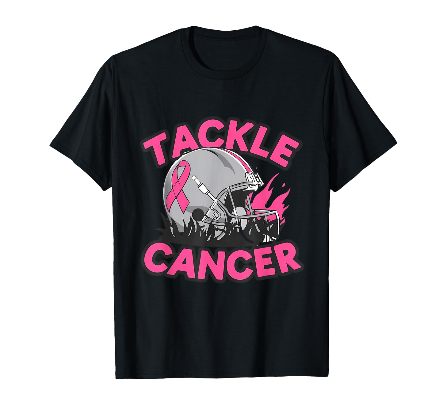 Tackle Breast Cancer Awareness American Football T-Shirt