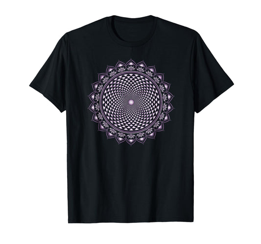 Crown chakra, lotus flower, meditation symbol, enlightenment T-Shirt