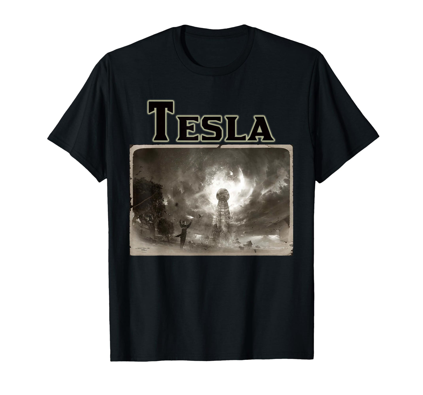 Nikola Tesla Shirt - Wardenclyffe T-shirt, Art T-Shirt
