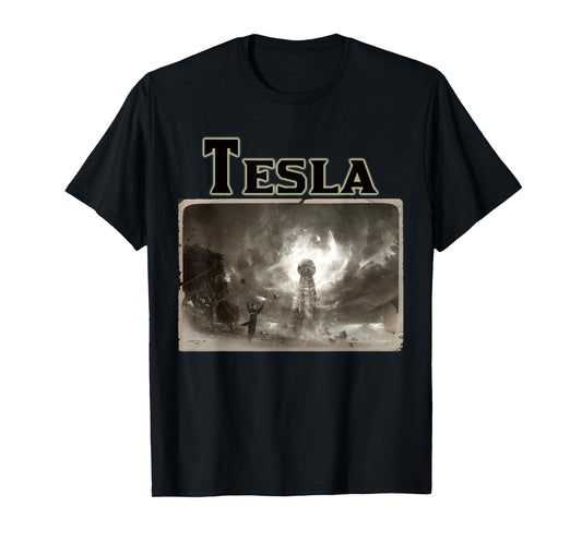 Nikola Tesla Shirt - Wardenclyffe T-shirt, Art T-Shirt
