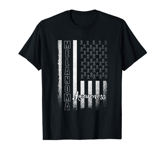 Melanoma Awareness Survivor Skin Cancer T-Shirt
