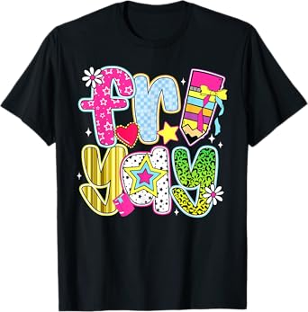 Fri-Yay Happy Friday Funny Weekend Teacher Back To School T-Shirt