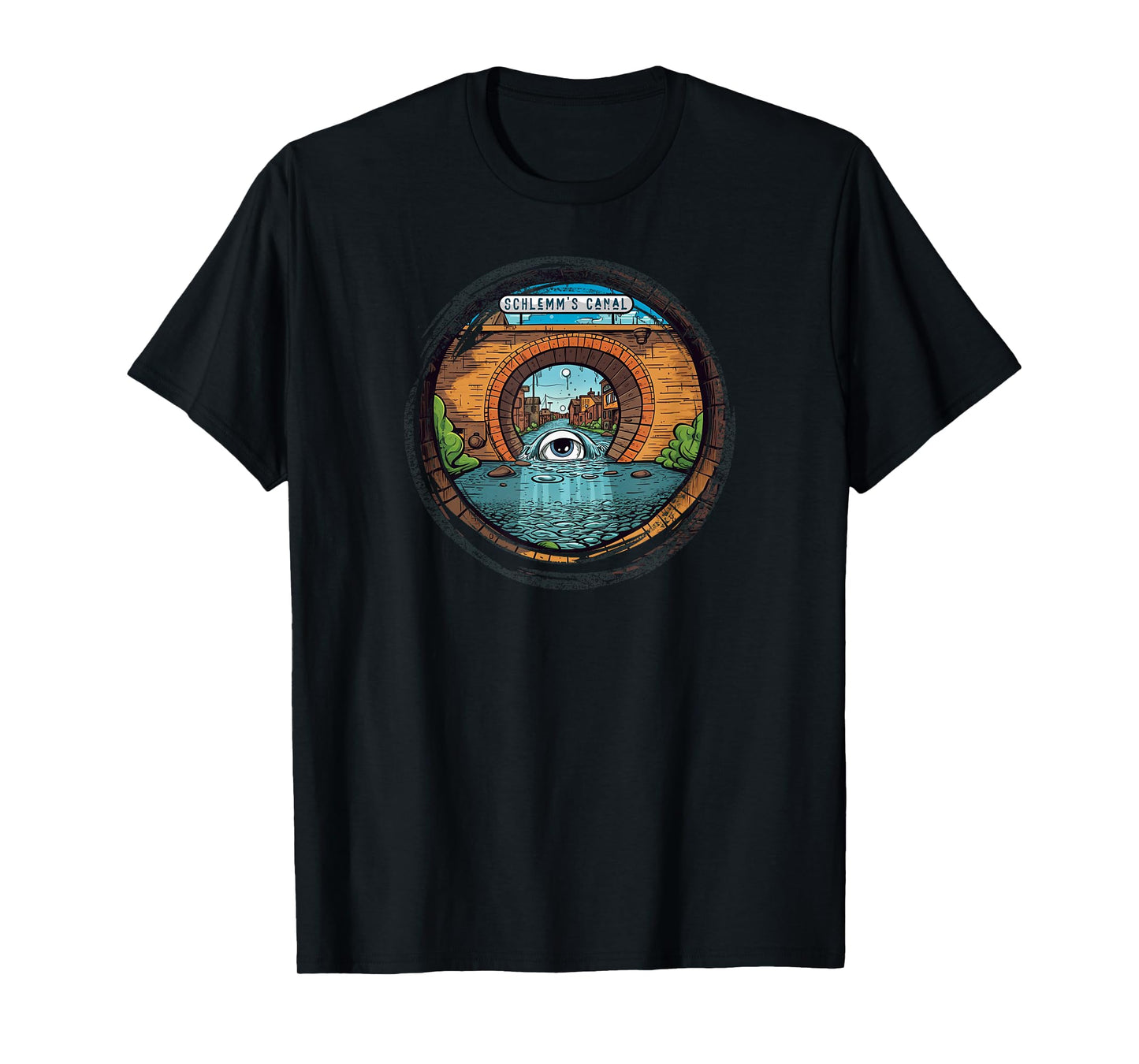Schlemm's Canal - Funny Eyeball - Optometry Fun - Glaucoma T-Shirt