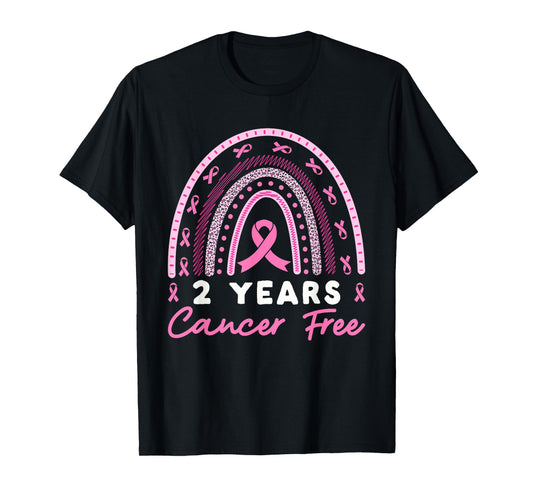 2 Years Breast Cancer Free Survivor Women T-Shirt