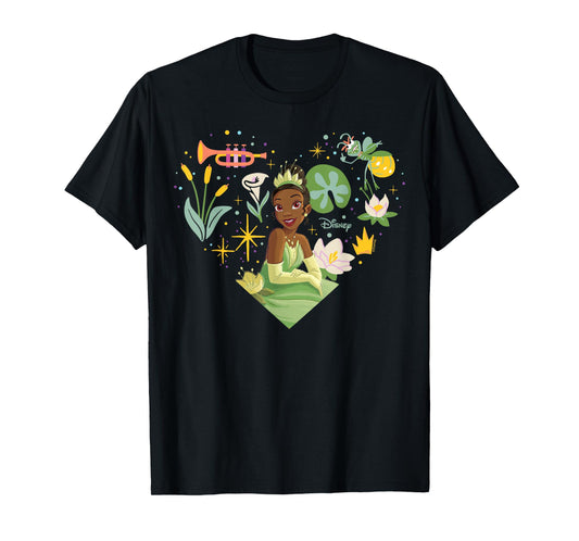 Disney Princess - Tiana Nature Heart T-Shirt