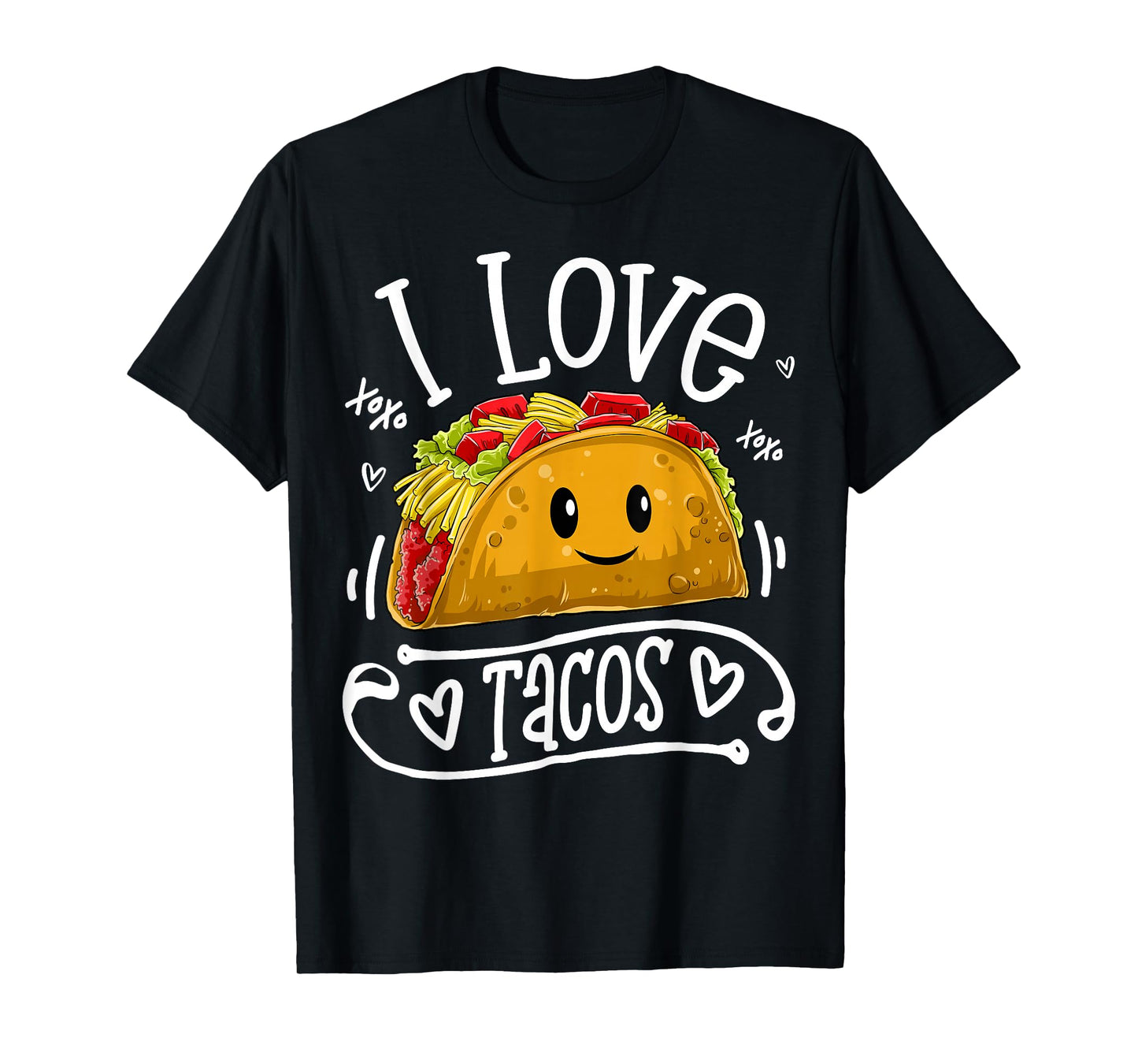 I Love Tacos Cinco De Mayo Women Men Kids Boys Taco Mexico T-Shirt