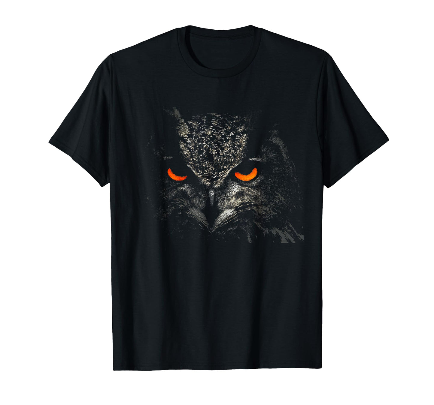 Owl Retro Eye Men Women Kids Gift Apparel T-Shirt