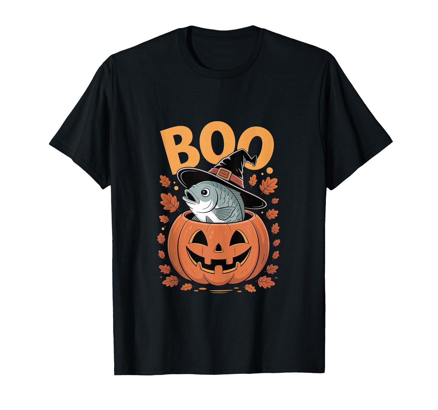 Fish Costume on Pumpkin Halloween Fish Tank Top