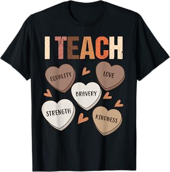 Celebrate Black History Month I Teach Black History Teacher T-Shirt