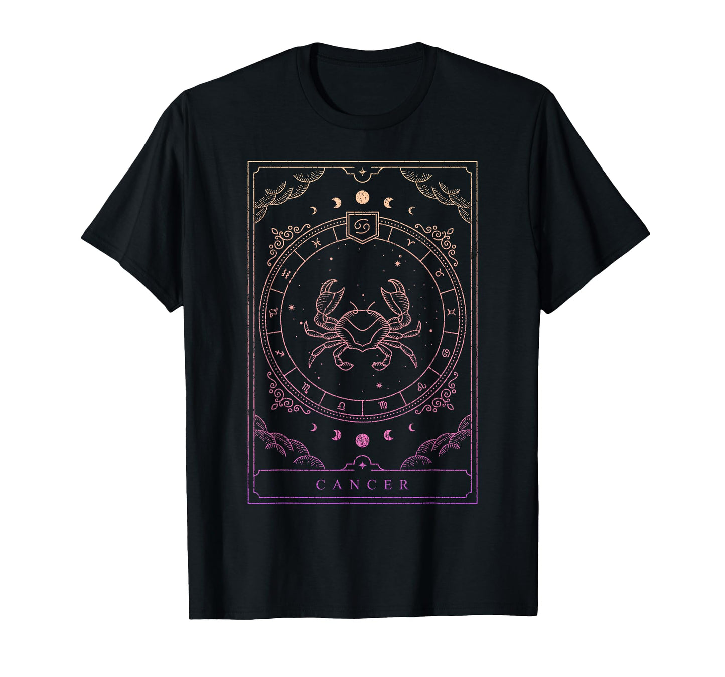 Cancer Birthday Accessory Women Zodiac Sign Cancer T-Shirt