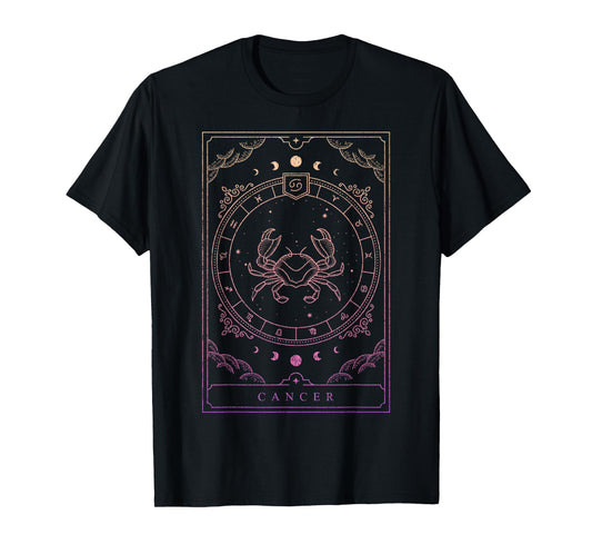 Cancer Birthday Accessory Women Zodiac Sign Cancer T-Shirt