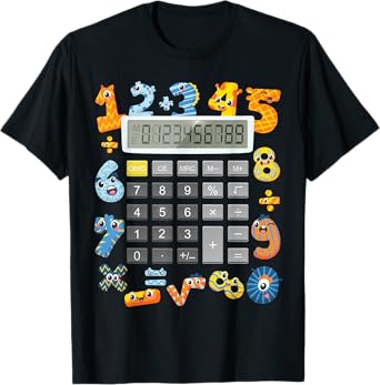 Calculator Costume Maths Idea For Kids & Calculator T-Shirt